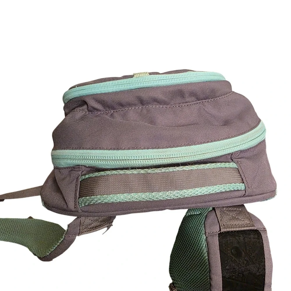 The North Face Jester Backpack Gray Mint‎ Green School Travel Book Bag